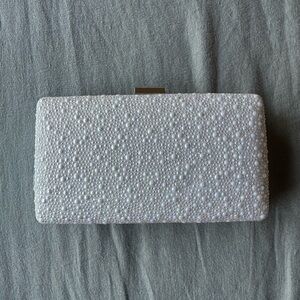 White Pearl Purse (BRIDAL)